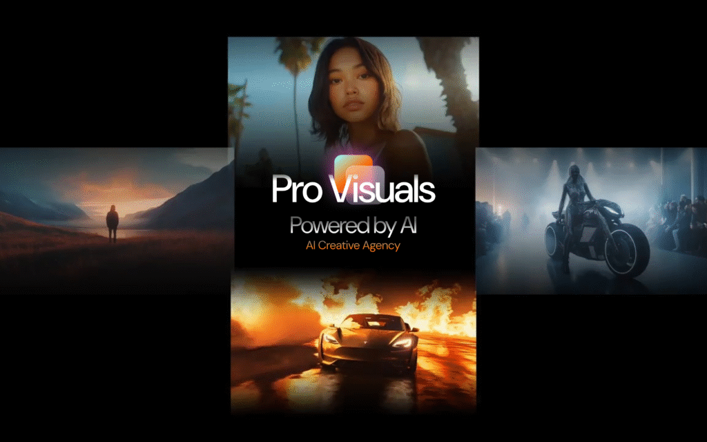 Pro Visuals Powered by AI Best AI Creative Agency in 2025 Book A Call